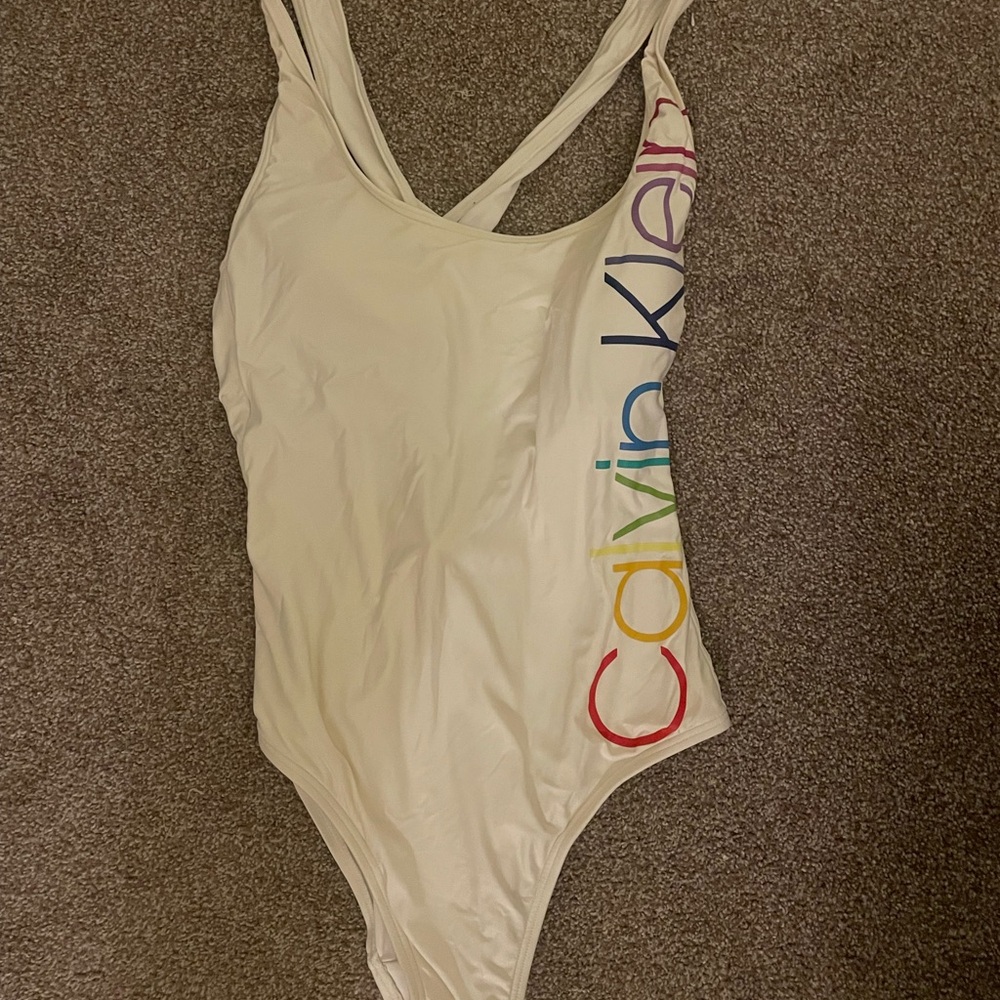 Calvin Klein White Swimwear